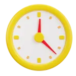 Running Clock 3D Screensaver