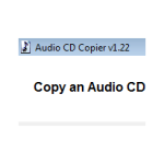 Audio CD Copier