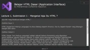 Belajar HTML Dasar (Application Interface) 32-bit