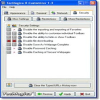 Techlogica IE Customizer
