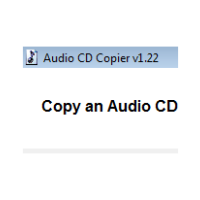Audio CD Copier