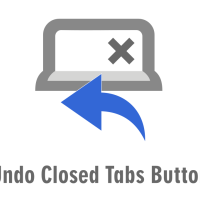 Undo Closed Tabs Button