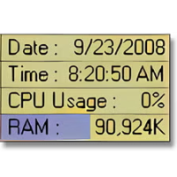 TinyResMeter