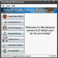 Silentnight Micro CD-DVD-ISO Burner