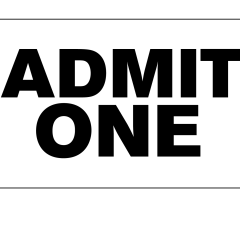 Admit One