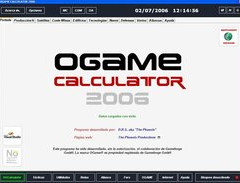 Ogame Calculator 2006