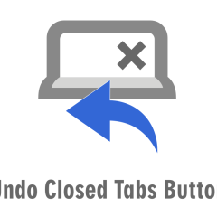 Undo Closed Tabs Button