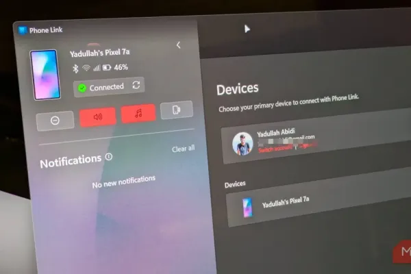 Интеграция Phone Link улучшает работу с Windows 11
