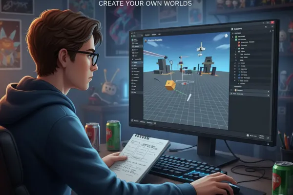 Как создать игру в Roblox Studio — быстро для новичка