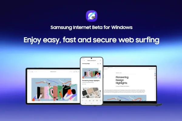 Samsung Internet: Бета-версия для ПК в США и Корее