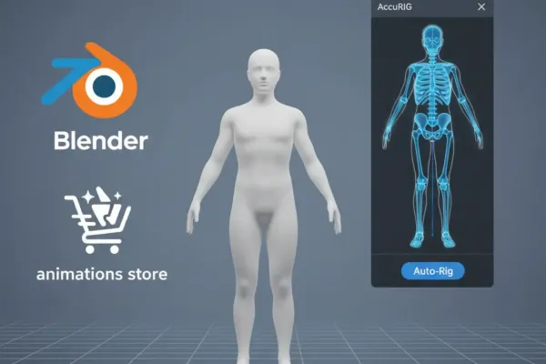 AccuRIG: простой способ сделать риг персонажа