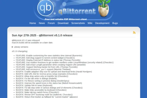 qBittorrent Portable фото 1