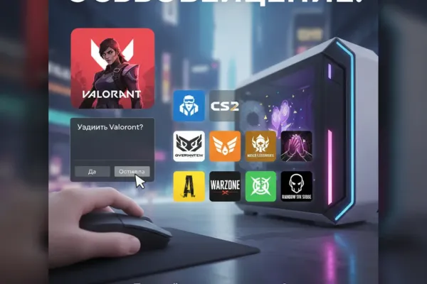 Как удалить Valorant: пошаговая инструкция