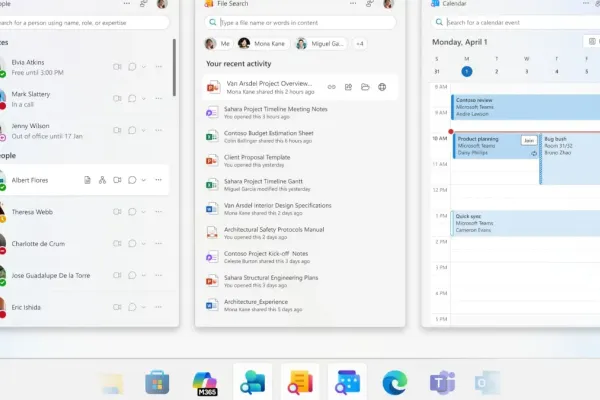 Новинки Microsoft 365 для Windows 11: упрощение задач