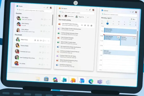Новый функционал панель задач в Windows улучшает работу