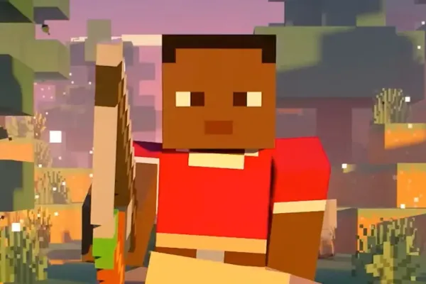 Пользователь создал 2D версию Minecraft на игровом знаке
