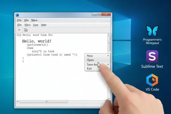 Открытие Notepad++: простой способ