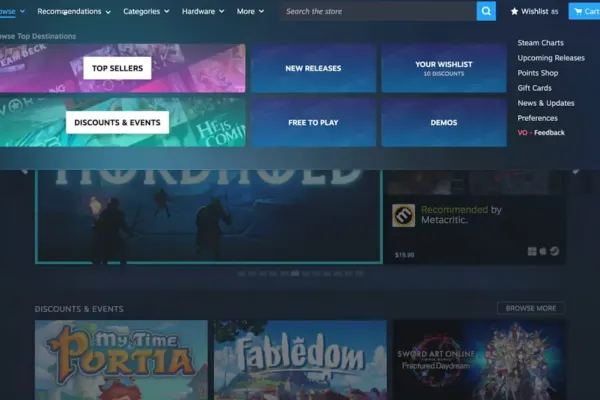 Пользователи Steam испытывают перебои в работе платформы