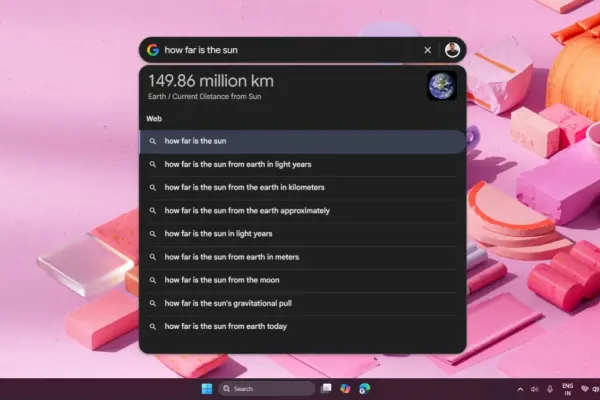Приложение Google: удобный поиск и AI-ответы для Windows