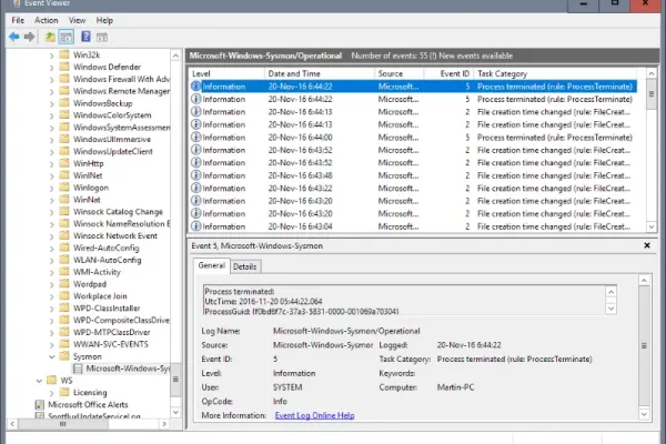 Microsoft встраивает Sysmon в Windows 11 и Windows Server