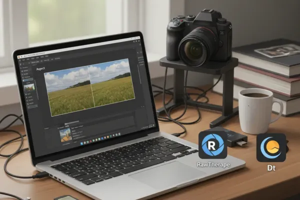 Настройка Aspect для быстрой обработки фотографий