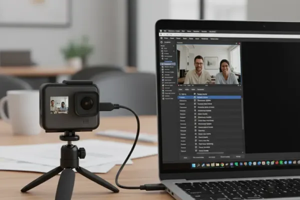 GoPro как веб-камера: быстрая настройка и тесты