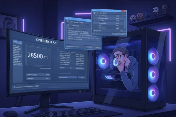Как пользоваться Cinebench: простой тест процессора
