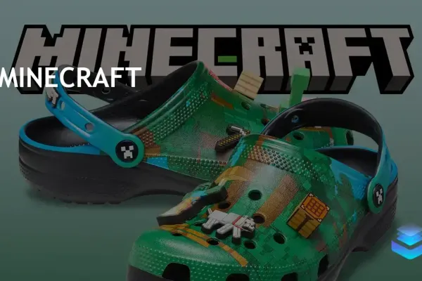 Кроссовки Crocs и Minecraft: новая коллекция обуви