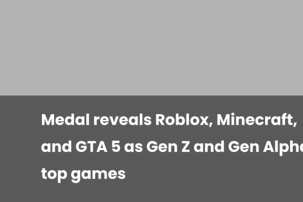 Обзор Medal: Рейтинг популярных игр среди молодежи
