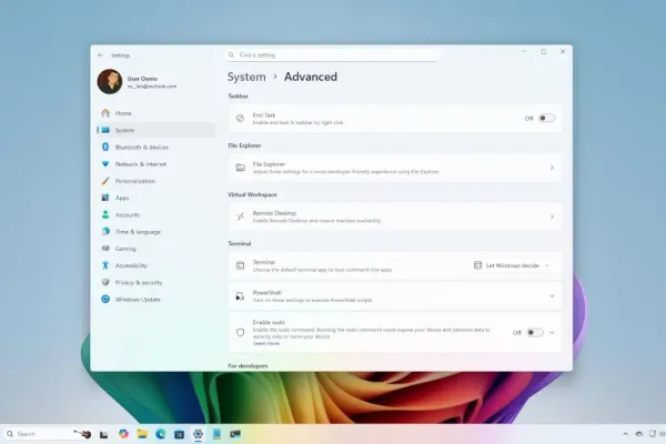 Новые функции Windows 11 в сентябрьских предварительных сборках
