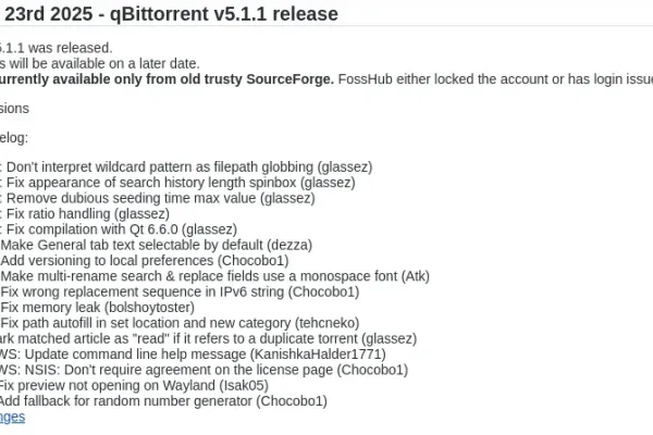 qBittorrent: Новый релиз улучшает стабильность и функционал