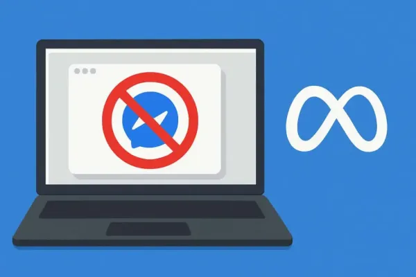 Meta завершает поддержку Messenger для настольных систем