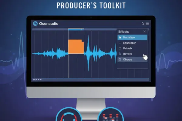 Ocenaudio: как пользоваться простым аудиоредактором