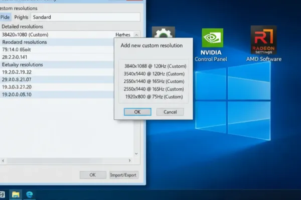 Как пользоваться Custom Resolution Utility (CRU)