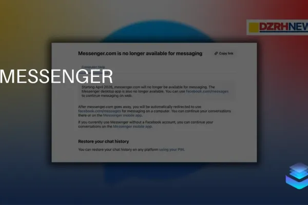 Meta прекращает поддержку Messenger на десктопах