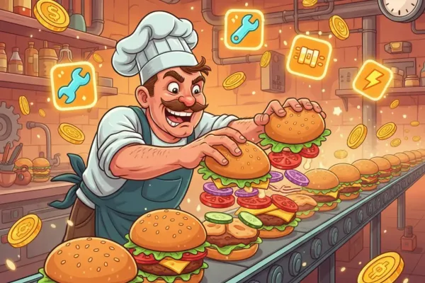 Burger Rush: как быстро освоиться в игре