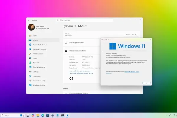 Новое обновление Windows 11: версия 25H2 продолжает линию