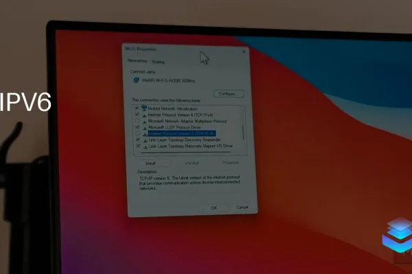 Отключение IPv6 в Windows устраняет буферизацию видео