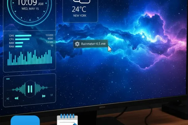 Как установить Rainmeter на Windows — быстрая инструкция