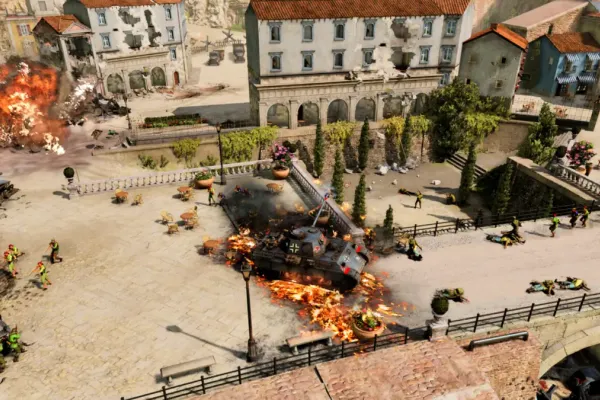 CoH3: Обновление Добавляет Новые Тактики и Группы