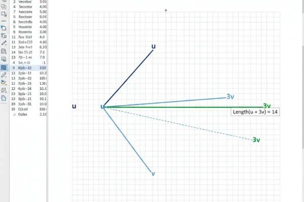 Как найти длину вектора a 3b