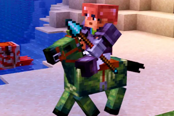 Minecraft: Новое оружие и ездовой наутилус в снапшоте