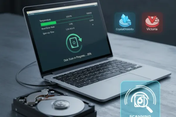 Как запустить CheckDisk