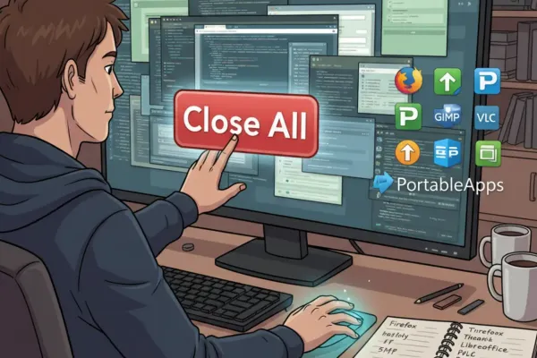 Как получить All — Закройте все окна быстро