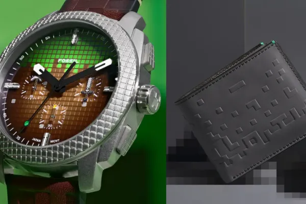 Fossil выпускает коллекцию часов в стиле Minecraft