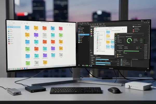 Linux файловые менеджеры обгоняют Windows Explorer