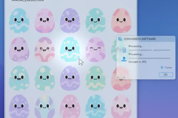 Как получить и установить набор иконок «Eggs»