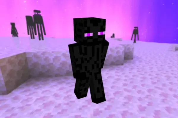 Эндермен: изменения восприятия в мире Minecraft