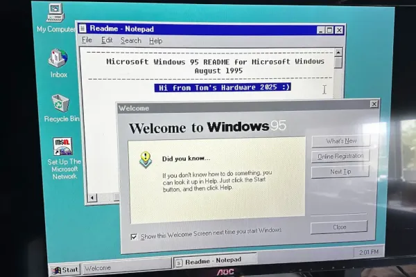 Влияние Windows 95 на развитие ПК индустрии и интернет