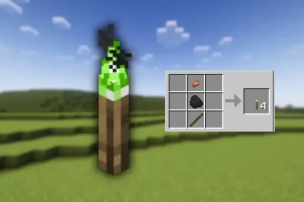 Медный факел представлен в Minecraft осенью 2025 года